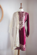 Load image into Gallery viewer, Vital Maroon Shirt - Sanyra | Ethnic designer clothing