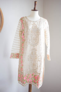 Gold Bliss 2 Piece Suit - Sanyra | Ethnic designer clothing