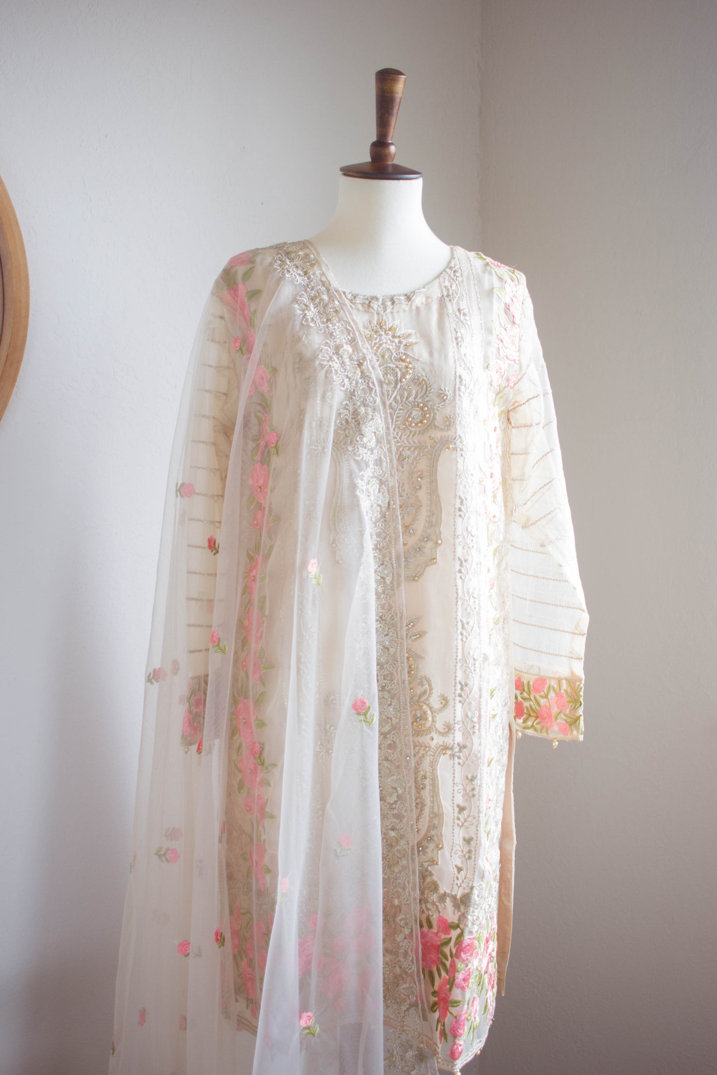 Gold Bliss 2 Piece Suit - Sanyra | Ethnic designer clothing