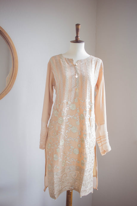 Honey Dew Shirt - Sanyra | Ethnic designer clothing