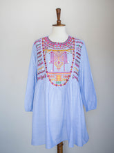 Load image into Gallery viewer, Ethnic Denim Fusion Top (FW19) - Sanyra | Ethnic designer clothing