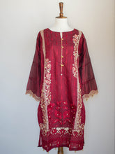 Load image into Gallery viewer, Barn Red Shirt (FW19) - Sanyra | Ethnic designer clothing