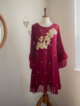Load image into Gallery viewer, Dark Sherry Shirt (FW19) - Sanyra | Ethnic designer clothing