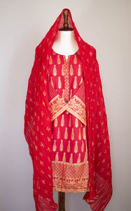 Pacific Rose 2 Piece Suit - Sanyra | Ethnic designer clothing