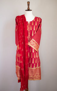 Pacific Rose 2 Piece Suit - Sanyra | Ethnic designer clothing