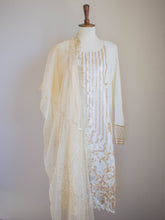 Load image into Gallery viewer, Jasmine Gold 2 Piece Suit - Sanyra | Ethnic designer clothing