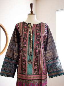 Banafsha Kurti Black ((M)(S21)
