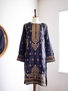 Resham Kurti Black (M)(S21)