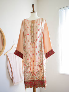 Gold glitzer 2pc (L)