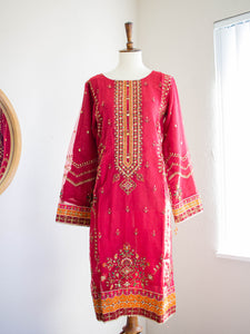Rosa Glitzer 3pc (m)