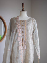 Load image into Gallery viewer, 3PC Olive Ocean (W20) - Sanyra | Ethnic designer clothing