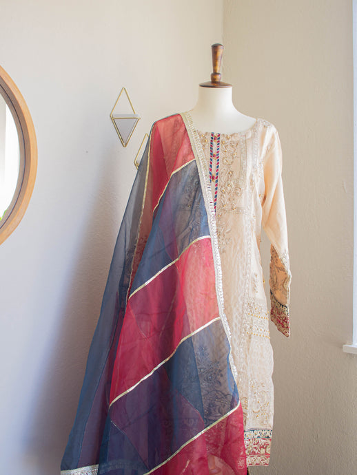 3PC Marigold (W20) - Sanyra | Ethnic designer clothing