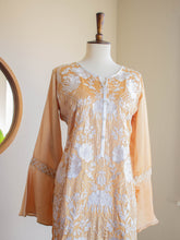 Load image into Gallery viewer, Moon Yellow Silk Shirt (W20) - Sanyra | Ethnic designer clothing