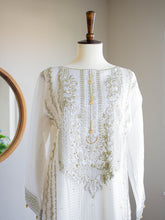 Load image into Gallery viewer, 3PC Daisy Gold (S20) - Sanyra | Ethnic designer clothing
