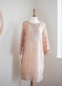 Sand Stone 4 Piece Suit - Sanyra | Ethnic designer clothing