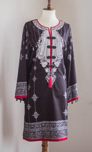 Load image into Gallery viewer, Ethnic Black Shirt - Sanyra | Ethnic designer clothing