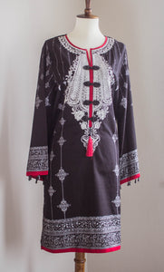 Ethnic Black Shirt - Sanyra | Ethnic designer clothing