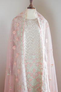 Cherry Blossom 4 Piece Suit - Sanyra | Ethnic designer clothing