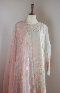 Cherry Blossom 4 Piece Suit - Sanyra | Ethnic designer clothing