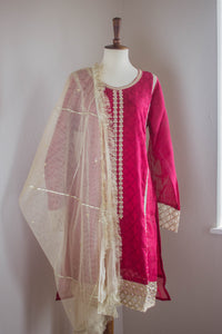 Real Red Shirt - Sanyra | Ethnic designer clothing