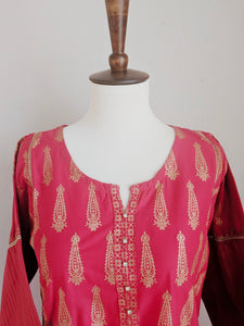 Pacific Rose 2 Piece Suit - Sanyra | Ethnic designer clothing