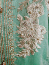Load image into Gallery viewer, Cool Mint Shirt - Sanyra | Ethnic designer clothing