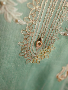 Cool Mint Shirt - Sanyra | Ethnic designer clothing