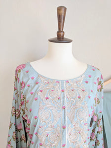 Summery bloom 3 Piece Suit - Sanyra | Ethnic designer clothing