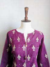 Load image into Gallery viewer, Dreamy Magenta Shirt - Sanyra | Ethnic designer clothing