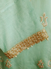 Load image into Gallery viewer, Cool Mint Shirt - Sanyra | Ethnic designer clothing